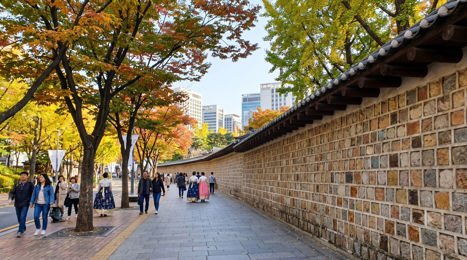 돌담길