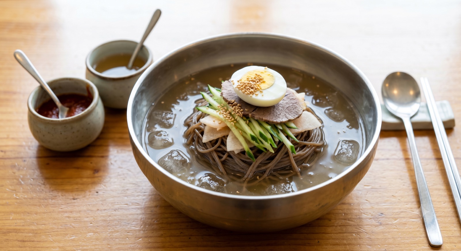 물냉면